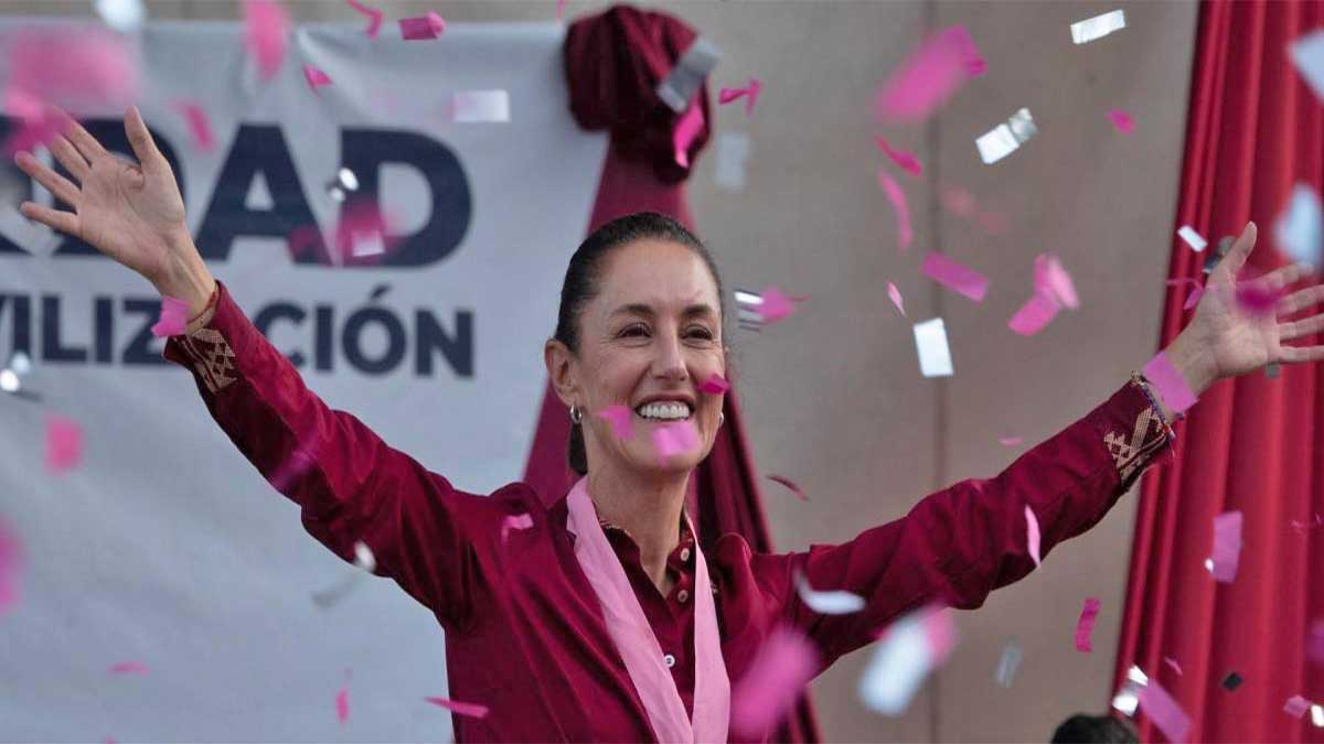 Dato de encuestas Claudia llegó al tope Xóchitl no