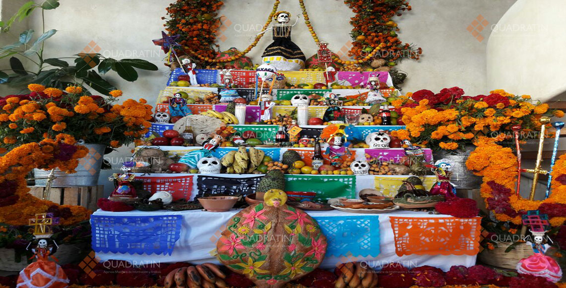 Altares del Día de Muertos, ofrenda que honra a los difuntos