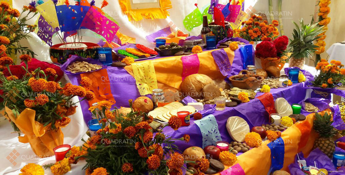 Altares del Día de Muertos, ofrenda que honra a los difuntos