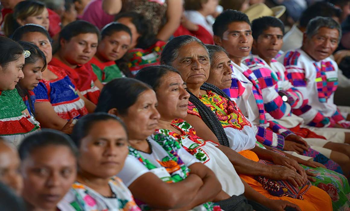 Mujer indígena en el Día Internacional de la Mujer