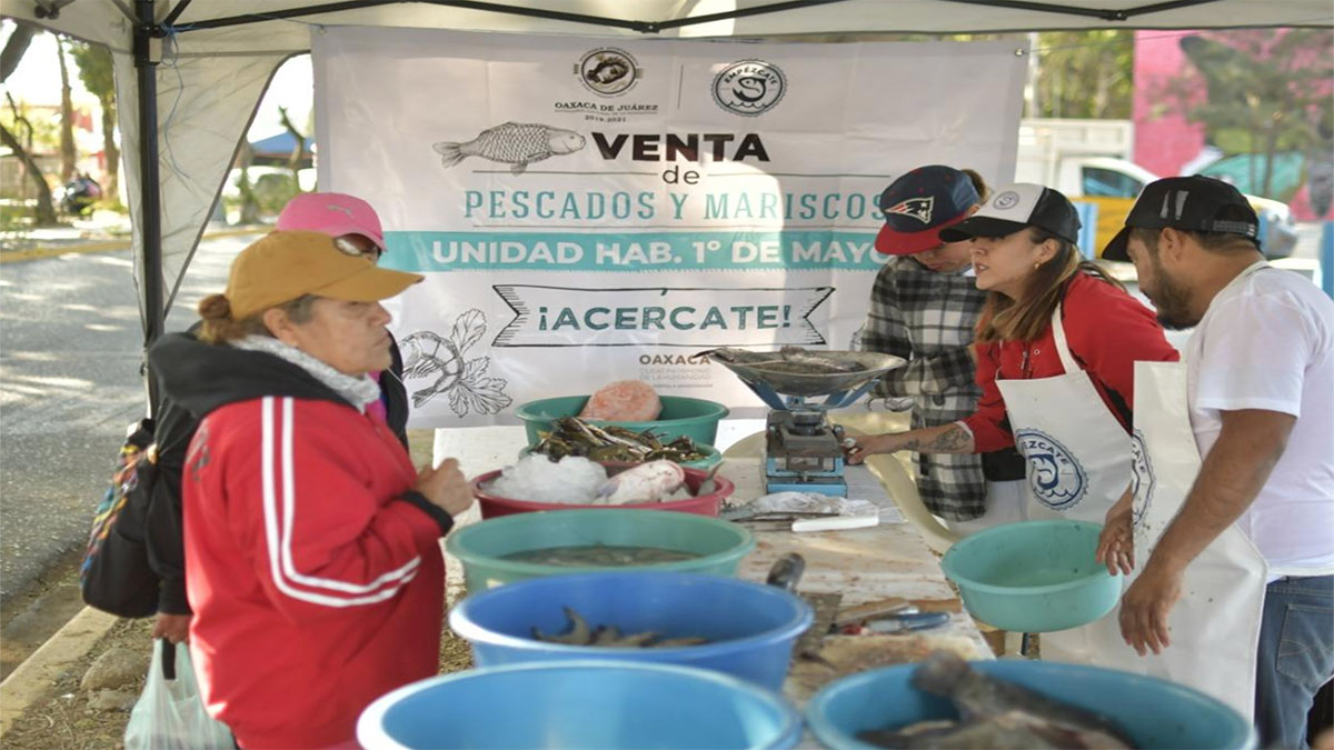 Inicia Empézcate 2020; pescados y mariscos a precios accesibles