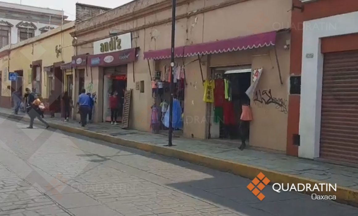 Hasta el 30 de mayo, restricciones en comercios de Oaxaca de Juárez