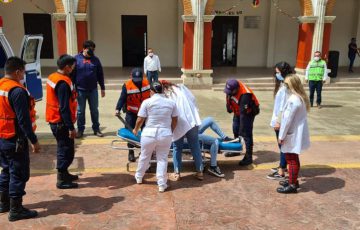 Participa Oaxaca en el segundo Simulacro Nacional 2021