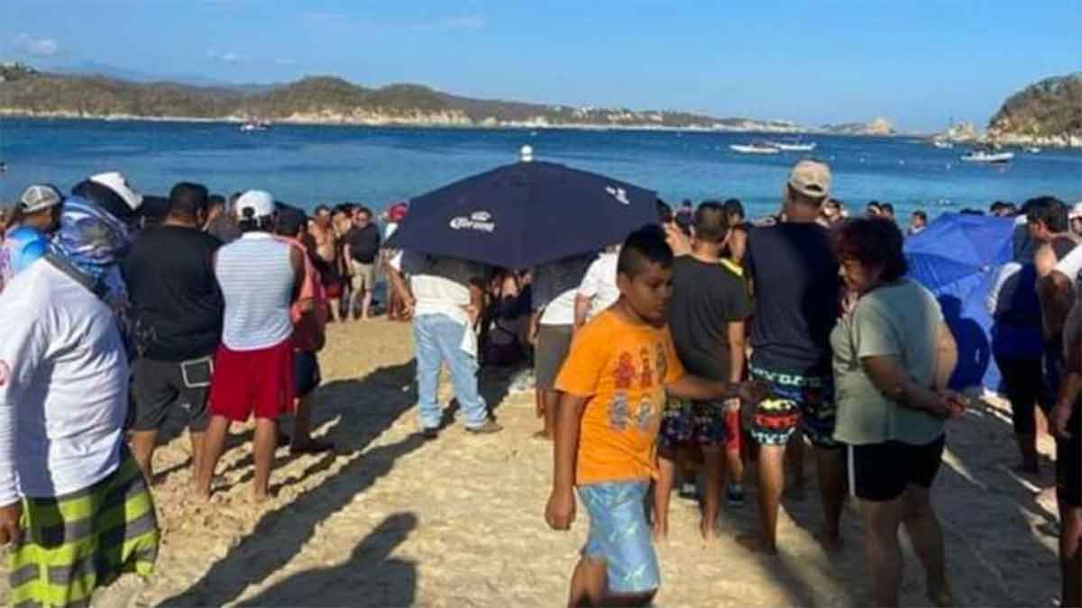 Pierde La Vida Un Turista En Playa De Huatulco