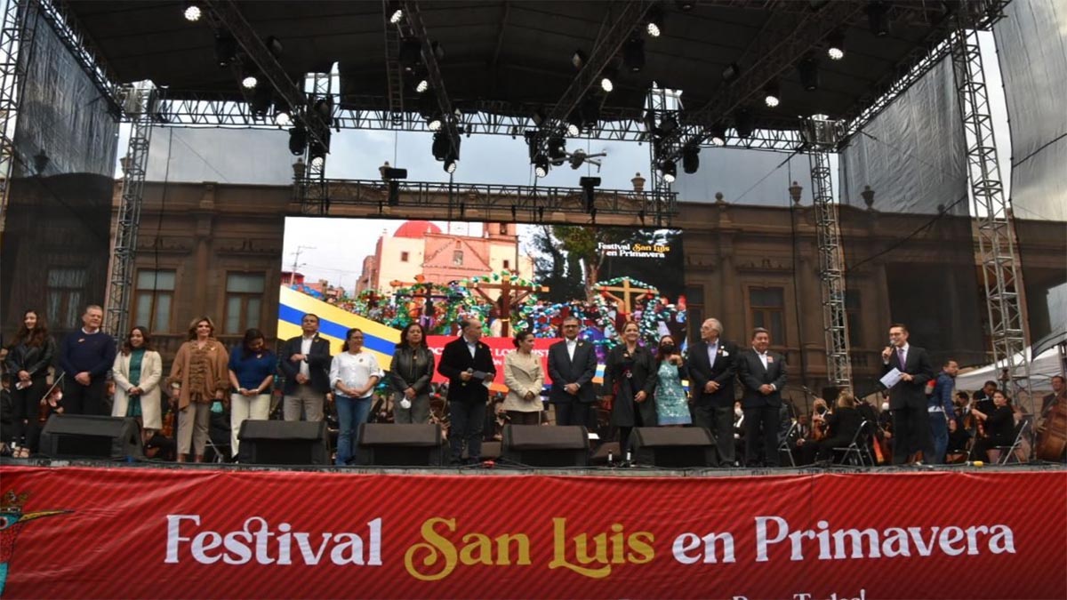 Con gran espectáculo inicia el Festival San Luis en Primavera