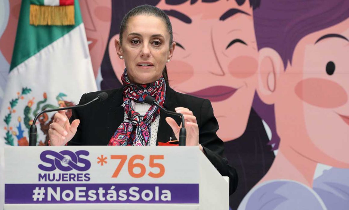 Presenta CDMX 30% De Disminución De Violencia Contra Mujeres: Sheinbaum