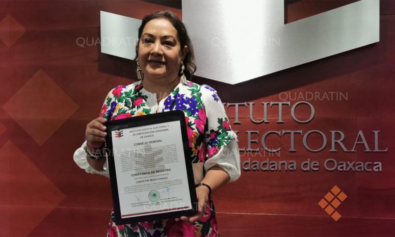 Entrega IEEPCO registro como partido local a Fuerza por México