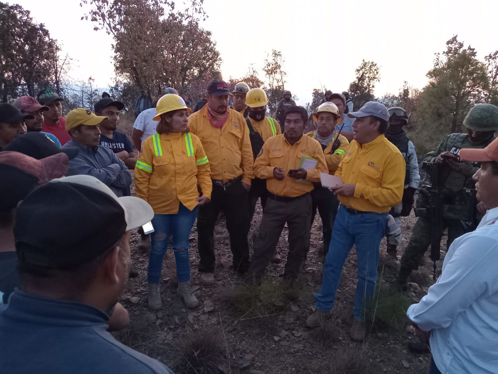Controlan un frente del incendio forestal en San Juan Mixtepec - Quadratín