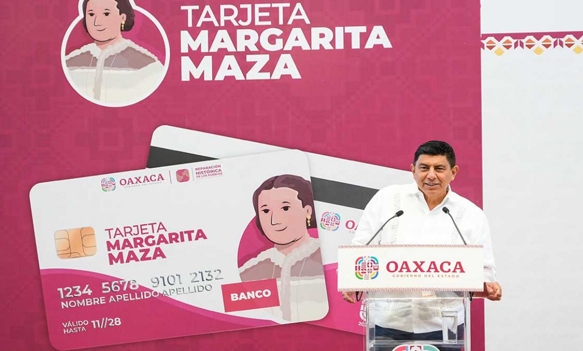 Presentan En Oaxaca Tarjeta Margarita Maza Para Mujeres Jefas De Familia