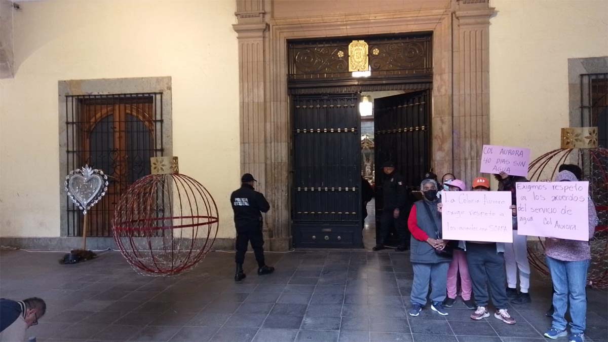 Vecinos de la colonia Aurora llevan casi 2 meses sin agua - Quadratín