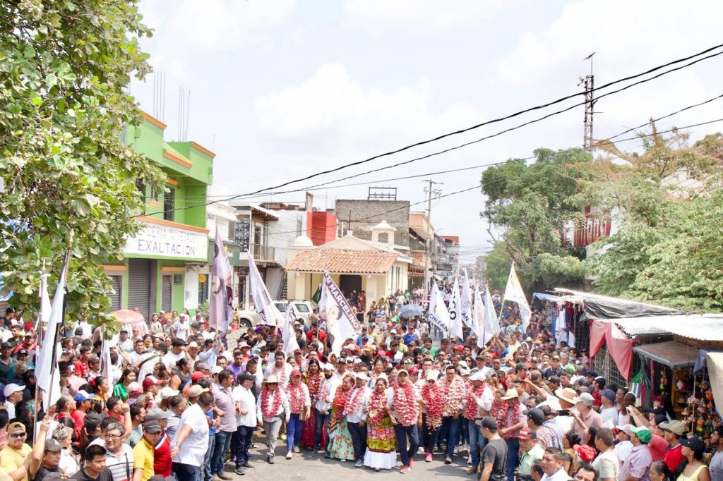 Nino Morales Y Juan Marcelino Candidatos Indígenas Unidos Con La