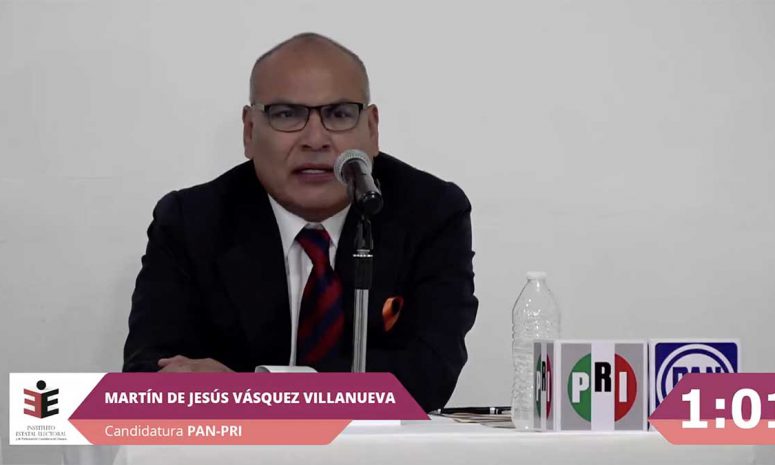 Martín Vásquez ganó el debate y presidirá Oaxaca de Juárez: PRI