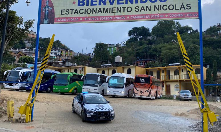 Inicia Policía Vial operativo por festividad de la Virgen de Juquila