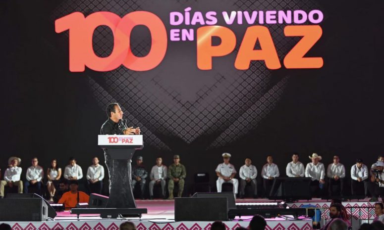 En Chiapas, 100 días viviendo en paz: Eduardo Ramírez