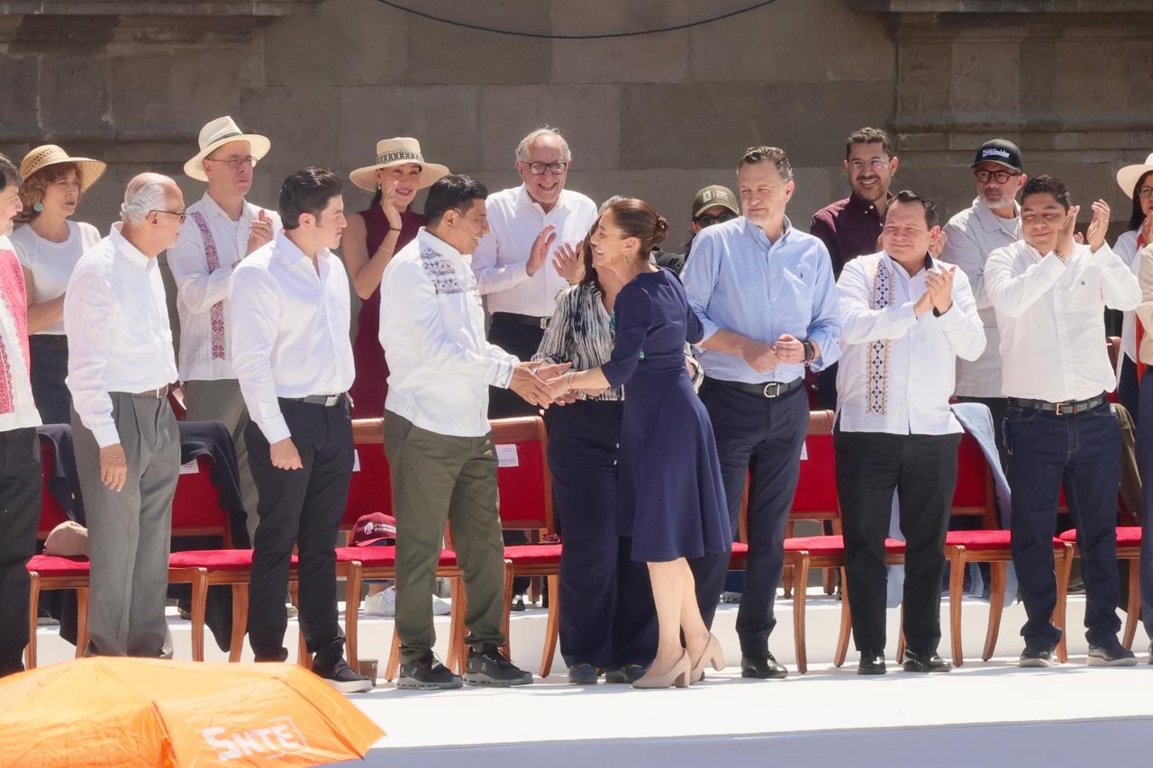Refrenda Oaxaca su apoyo a la defensa de la soberanía de México - Quadratín