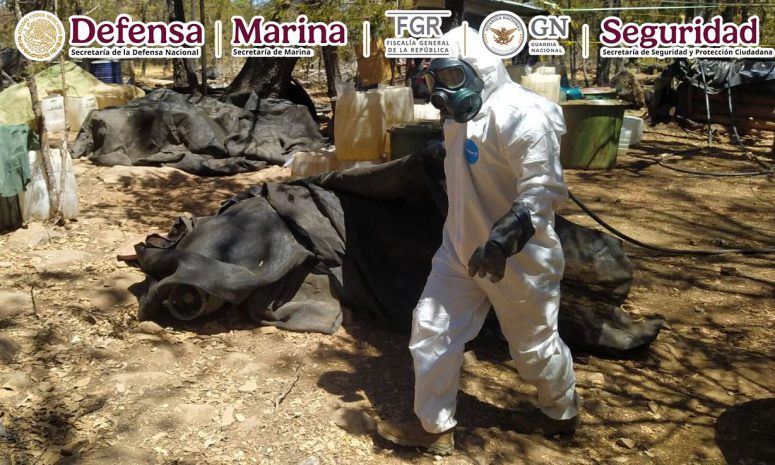 Asegura Semar mega laboratorio clandestino en Zacatecas