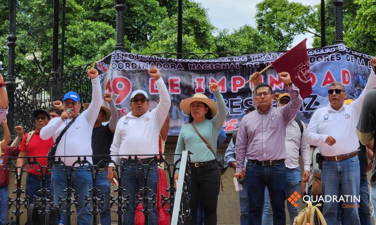Vigentes demandas del magisterio que detonaron conflicto de 2006