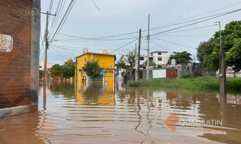 Alertan por posible incremento del nivel del río Las Nutrias en Juchitán