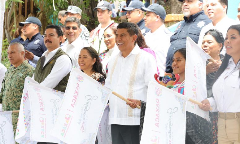 Da Salomón Jara el banderazo al operativo Guelaguetza Segura 2025