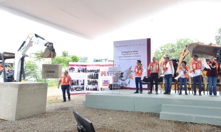 Prevén construir 71,200 casas Bienestar en 283 municipios de Oaxaca