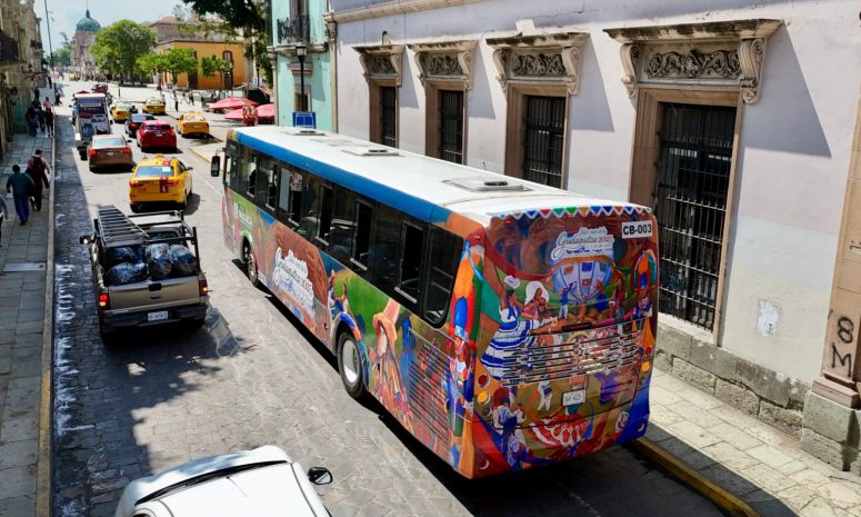 Ofrecen 9 rutas gratis de BinniBus por fiestas de Guelaguetza