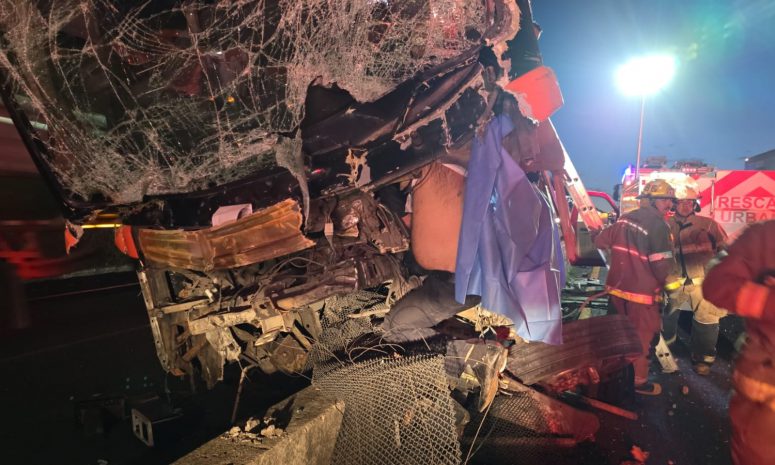 Choque en Jalisco deja un muerto y 11 heridos
