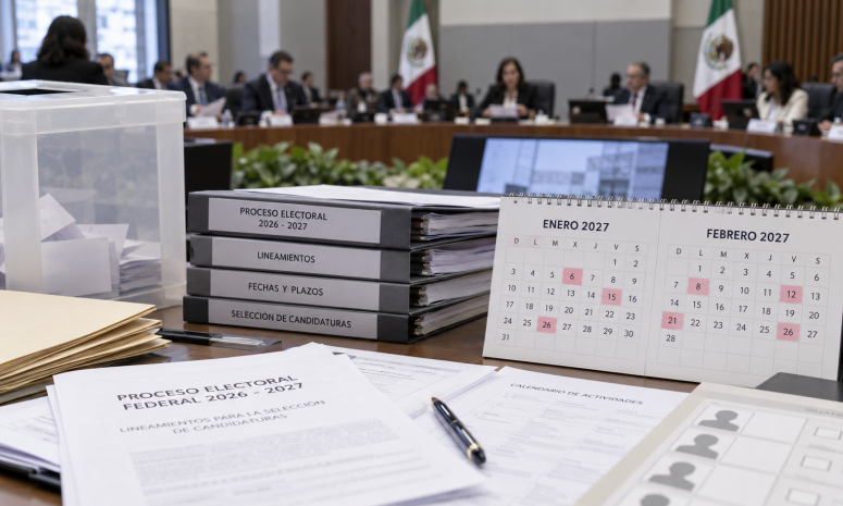 Fija INE precampañas federales del 4 de enero al 12 de febrero