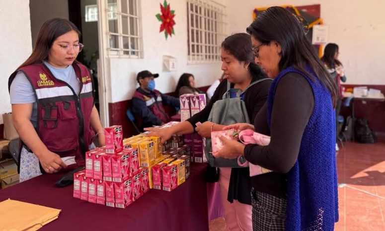 Amplían cobertura de Leche para el Bienestar en Oaxaca de Juárez