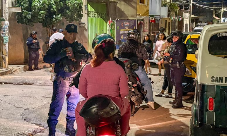 Refuerza Operativo Luciérnaga vigilancia en Oaxaca de Juárez