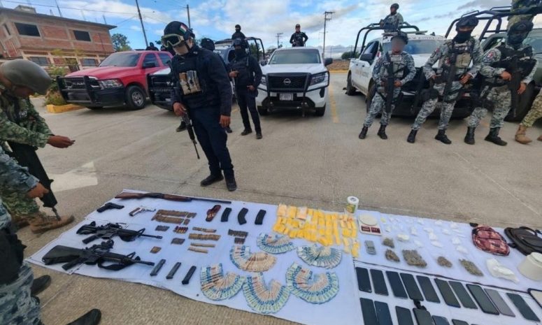 Desmantela Fiscalía centro de drogas y detiene a 5 en Miahuatlán