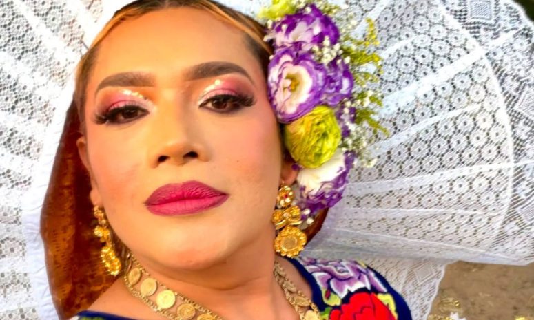 Detienen a 2 por ataque a Elvis Guerra, quien bordó vestido de Sheinbaum