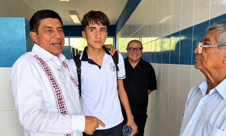 Respalda Jara a alumno que denunció carencias en Cetmar 05