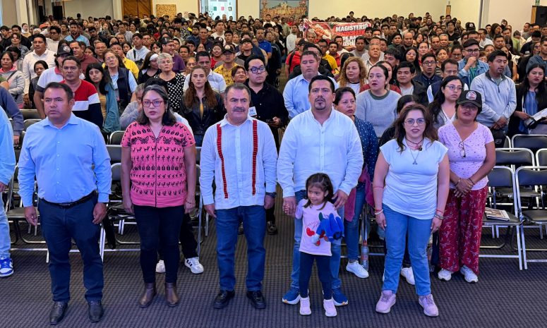 Respaldan maestros de la CNTE-Oaxaca lucha por la soberanía de Sheinbaum