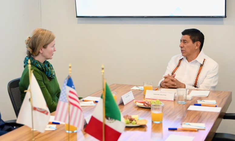 Abordan Jara y cónsul de Estados Unidos seguridad y migración